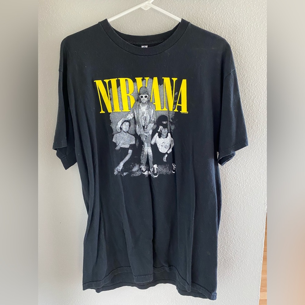 Nirvana Black T shirt